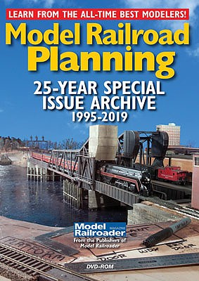 Kalmbach Publishing 15362 All Scale Model Railroad Planning 25 Year Archive DVD-ROM -- Works on Windows PC XP, Vista, 7, 8 or 10 and Mac OXX 10.4.11 or Higher