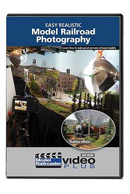 Kalmbach Publishing 15365 All Scale Easy Realistic Model Railroad Photography DVD -- 1 Hour