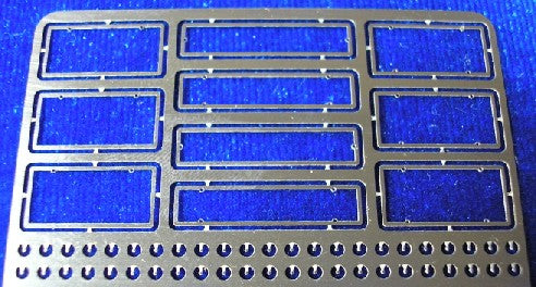 Ka Models KA24003 1/24 License Plate Frames Set (Photo-Etch)