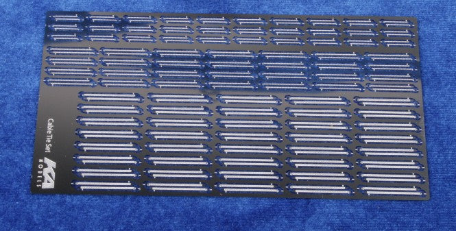 Ka Models KA24009 1/12-1/24 Cable Ties Set (Photo-Etch)