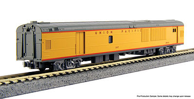 Kato 106086 N Scale Union Pacific Excursion Train 7-Car Set - Ready to Run -- Union Pacific (Armour Yellow, gray red)