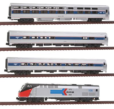 Kato 10662861 N Scale Amfleet Inter 3/ w light