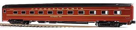 Kato 1067112 N Scale Broadway Limited 4-Car Add-on Sleeper Set - Ready to Run -- Pennsylvania Railroad (2019 Edition and Roadnumbers, Tuscan, black)