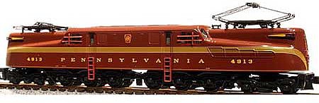 Kato 1372006 N Scale GG1 Electric - Standard DC -- Pennsylvania Railroad #4909 (5-Stripe, Tuscan)