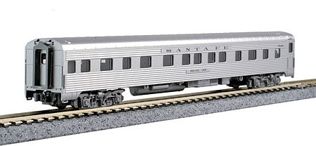 Kato 15609071 N Scale ACF 4-4-2 Sleeper with Interior Lights - Ready-to-Run -- Santa Fe "Regal Inn" (Transcontinental Sleeper for PRR Broadway Limited)