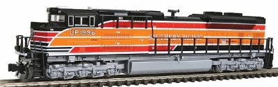 Kato 1768406 N Scale EMD SD70ACe - Standard DC -- Union Pacific #1996 (Southern Pacific Heritage Scheme, black, orange, red)
