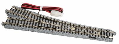 Kato 20203 N Scale #6 Electric Remote Turnout - Unitrack -- Right Hand