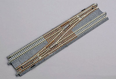 Kato 20230 N Scale Double-Track Crossover - Unitrack -- Left Hand