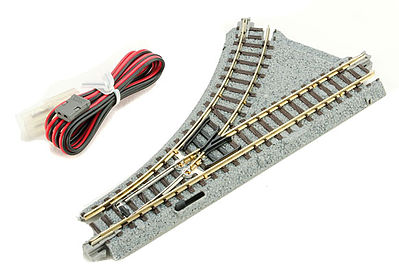 Kato 20240 N Scale Compact Turnout R150-45 - Unitrack -- Left Hand