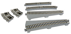 Kato 20286 N Scale Curved Turntable Extension Track Set - Unitrack