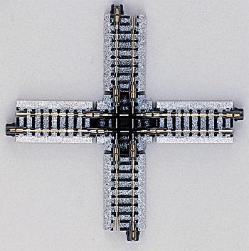 Kato 20320 N Scale Track Crossing -- 90-Degree, 4-7/8" 124mm