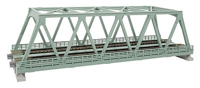 Kato 20439 N Scale Double-Track Truss Bridge -- 9-3/4" 24.8cm (light green)