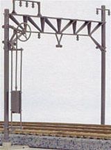 Kato 23061 N Scale Double Track Catenary Poles -- Straight pkg(10)