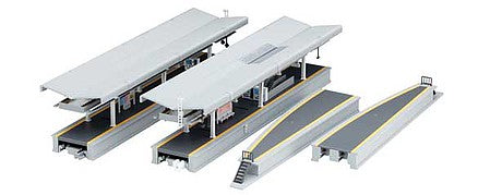 Kato 23160 N Scale Island Suburban Platform DX Set -- Kit