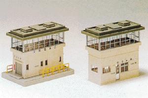 Kato 23315 N Scale Station Office & Signal Tower Set