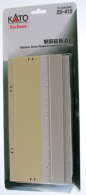 Kato 23412 N Scale Dio-Town Series Road Plates -- Station Area Road Expansion