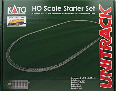 Kato 302010 HO Scale Freight Starter Set - Unitrack -- Union Pacific