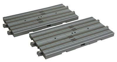 Kato 40020 N Scale Unitram Street Track w/Streetcar Rails & Roadway -- Straight 4-7/8" 12.4cm pkg(2)