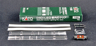 Kato 7504 HO Scale Passenger Car Interior LED Lighting Kit -- Version #2