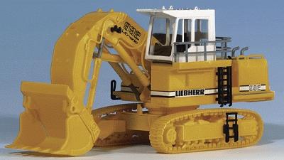 Kibri 11277 HO Scale European Construction Equipment - Liebherr 922 w/Shovel