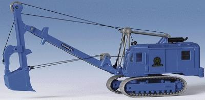 Kibri 11284 HO Scale European Construction Equipment -- MENCK Excavator with Deep Bucket
