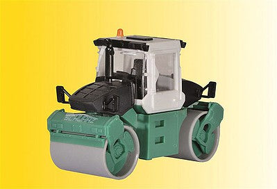 Kibri 11502 HO Scale Construction Equipment -- Surface Compacter (Schwarz Bau)