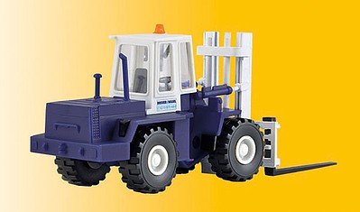 Kibri 13058 HO Scale O&K Compound Forklift - Kit -- Breuer & Wasel (white, blue)