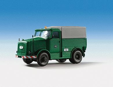 Kibri 13528 HO Scale 30 Years Kibri - European Construction Equipment -- Kaelble Tractor w/Tarp