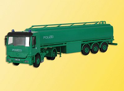 Kibri 18801 HO Scale European Truck -- Actros Tanker (Polzei)