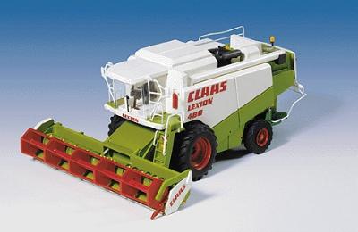 Kibri 19000 N Scale Farm Machinery - Combine -- CLAAS Lexion 480 w/Small Grain Head