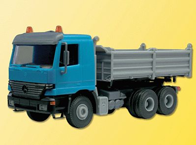 Kibri 24070 HO Scale European Dump Truck MB Actros R-T-R