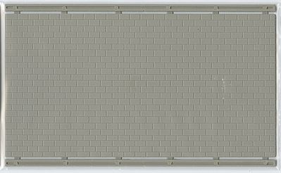 Kibri 34137 HO Scale Brick Wall Plate -- 8 x 4-13/16" 20 x 12cm