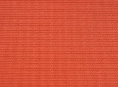 Kibri 34147 HO Scale Plastic Sheet Brick -- Brown