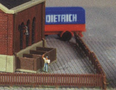 Kibri 36661 Z Scale Fence -- variable