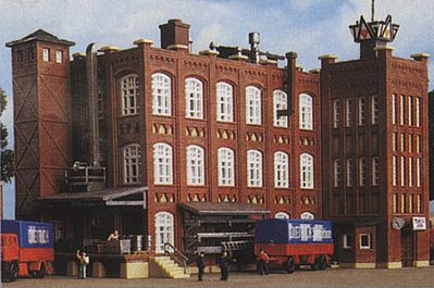 Kibri 36770 Z Scale Factory Buildings "Grunderzeit" -- 4-7/8 x 3-3/4" 12.5 x 9.5cm