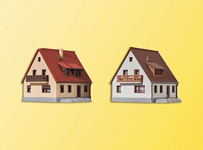 Kibri 36780 Z Scale Settler House 30 Years -- 1-5/8 x 2" 4 x 5cm, 1-5/8 x 1-3/4" 4 x 4.5cm