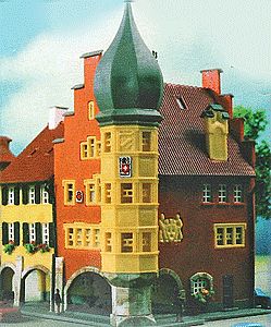 Kibri 36803 Z Scale Biel School of Music -- 3-3/8 x 2-3/8 x 3-7/8" 8.5 x 6 x 10cm