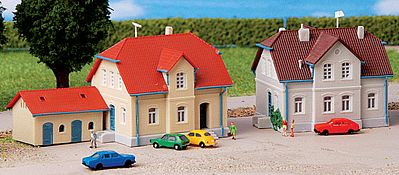 Kibri 36827 Z Scale Ruhr Road Settlement Houses pkg(2)