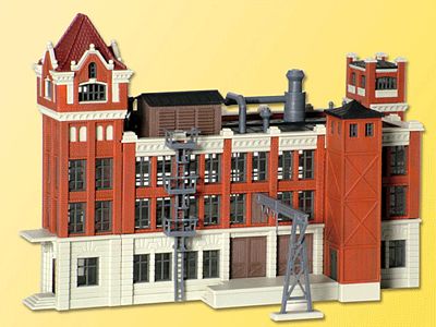 Kibri 37223 N Scale 1871 Factory Building -- 8-3/16 x 4 x 5-31/16" 20.5 x 10 x 13cm