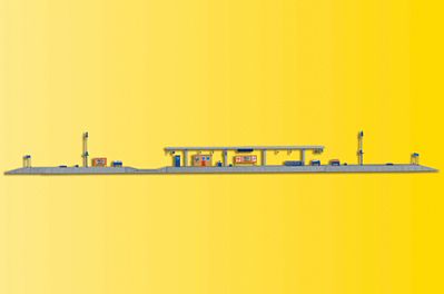 Kibri 37503 N Scale Freiburg Station Platform -- 26-13/32 x 1 x 1-7/16" 66 x 2.5 x 3.6cm