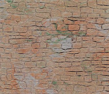 Kibri 37965 N Scale Roofing - Plastic Sheet - 4-5/8 x 7-13/16" 11.9 x 19.8cm -- Shingles (1/2 Square, 1/2 Diamond)