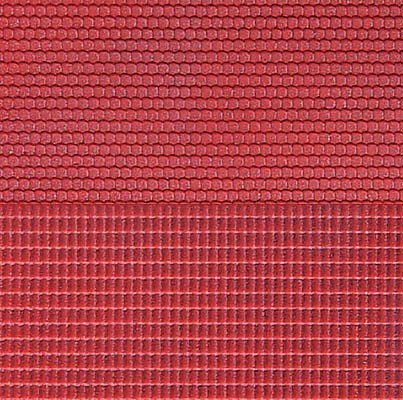 Kibri 37970 N Scale Plastic Sheet -- Tile Roofing