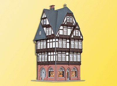 Kibri 38450 HO Scale Half-Timber Town House