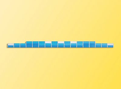 Kibri 38623 HO Scale Sound Protection Wall -- 106.6cm