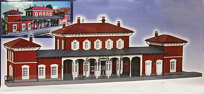Kibri 39366 HO Scale Feldafing Station -- 64 x 19 x 17cm