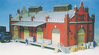 Kibri 39404 HO Scale Warehouse -- 49-1/4" 124cm