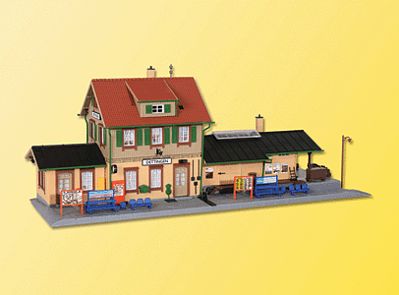 Kibri 39507 HO Scale Dettingen Station -- 13-5/8 x 4-13/16 x 6" 34 x 12 x 15cm