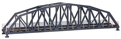 Kibri 39700 HO Scale Steel Elbow Bridge w/o Bridgeheads -- Single-Track - 17-23/32 x 3-5/32 x 4-17/32" 45 x 8 x 11.5cm