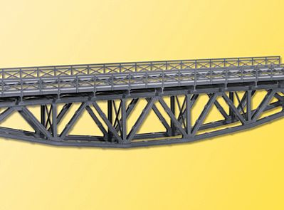 Kibri 39703 HO Scale Cross girder Bridge w/o Bridgeheads -- Single-Track - 13-3/8 x 2-1/2 x 3-1/8" 34 x 6.4 x 8cm
