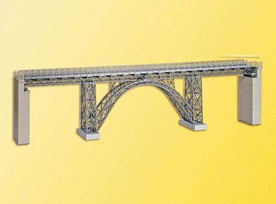Kibri 39704 HO Scale Cathedral Valley - Steel Girder Viaduct Bridge -- Single Track 67.5 x 6.5 x 16.5cm